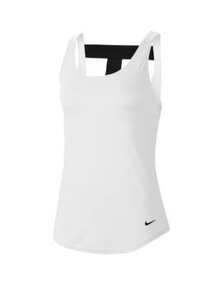 DAMSKI BIAŁY SPORTOWY TOP BLUZKA NIKE R. XS