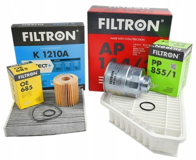 FILTRON JUEGO DE FILTROS TOYOTA AURIS E18 2.0 D4D VERSO 2.0 D4D 126KM  