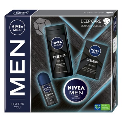 NIVEA Men Zestaw dla mężczyzn Deep Care