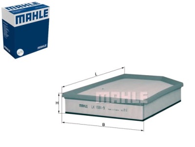 Фильтр воздуха mahle 31370161 e1000l фото №1