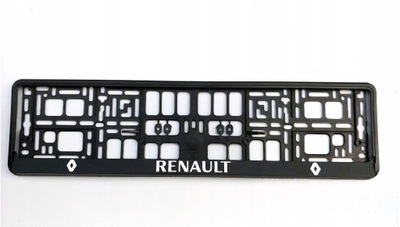 CUADRO TABLAS REJESTRACYJNEJ 3D RENAULT  