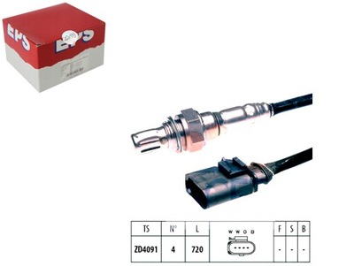 ЗОНД ЛЯМБДА AUDI A4 3,2FSI 08- EPS
