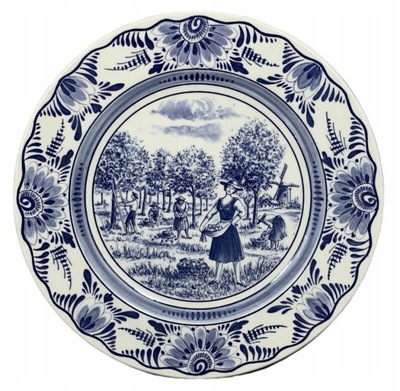 Ozdobny talerz - ceramika