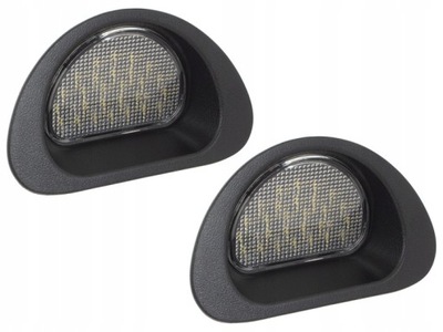 Toyota aygo фонари led освещение номерного знака фото №1