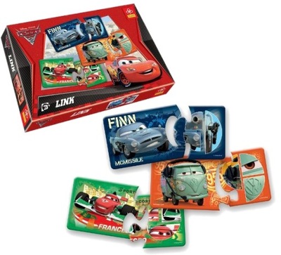 GRA LINK TREFL CARS 2 UKŁADANKA PUZZLE 6568