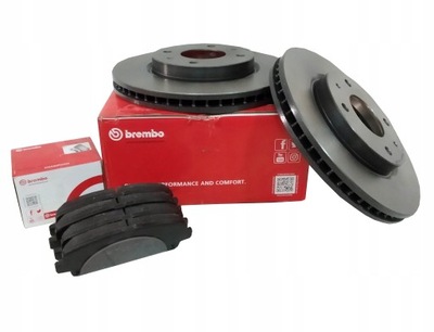 NISSAN LEAF 10-14 ELECTRIC PADS DISCS FRONT  