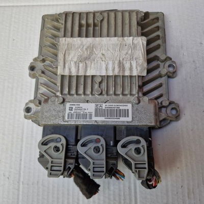 Бортовой компьютер блок управления двигателя 9655534080 peugeot фото №1