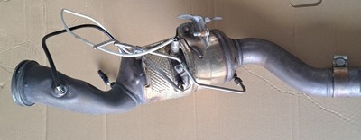 Каталізатор лівий maserati ghibli 3.0v6 m157 sq4 фото №1