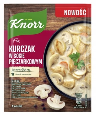 Fix w sosie pieczarkowym 33g KNORR