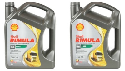 2× МАСЛО ДВИГАТЕЛЯ SHELL 5 L 5W-30 