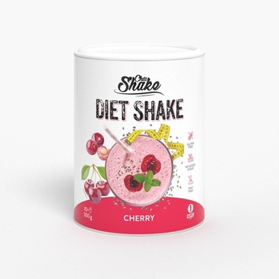 Chia Shake duży koktajl odchudzający czereśnia