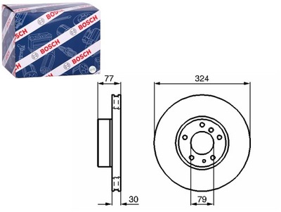 DISCOS DE FRENADO 2 PIEZAS PARTE DELANTERA BMW 5 E39 7 E32 7 E38 8 E31 3.5-5.6  