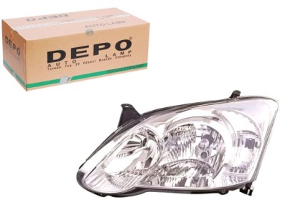 Фара toyota corolla h7 h7 02-07 le depo фото №1