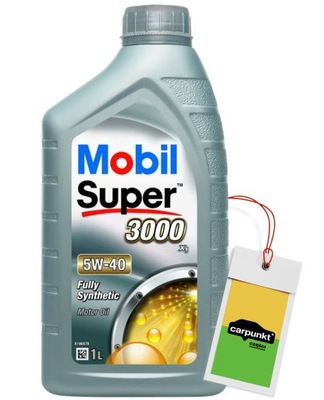 MOBIL 1 OLEJ 5W-40 SUPER 3000 X1 1L + GRATIS