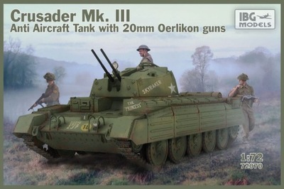 IBG 72070 1:72 Crusader Mk. III Anti Aircraft Tank