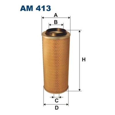 FILTRO AIRE FILTRON AM 413  