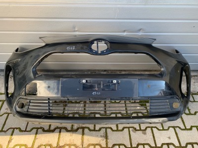 Toyota yaris cross бампер перед 4xpdc накладка фото №1