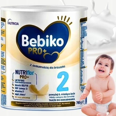 Bebiko Pro+ 2 Mleko następne 6 miesięcy + 700 g