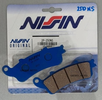 NISSIN 2P250NS КОЛОДКИ ГАЛЬМІВНІ FES NT VFR 2P-250NS