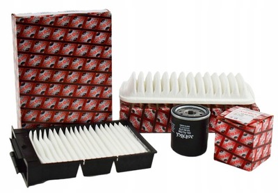 Ashika комплект фільтрів peugeot 107 1.0 2005 - 2014 фото №1