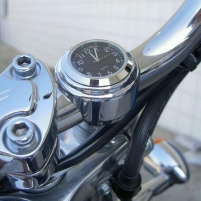Motocykl motor kierownica zegarek zegarowy kwarcow