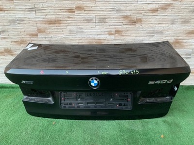 Крышка багажника задняя задняя bmw 5 g30 цвет 475 фото №1
