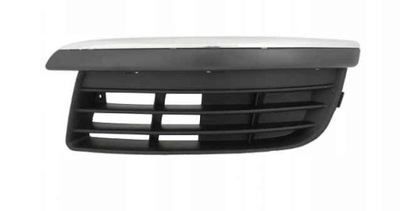 Решітка радіатора решітка w бампер vw jetta golf v хром l фото №1