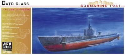 USS Gato Class Submarine 1941 1:350 AFV Club SE73509