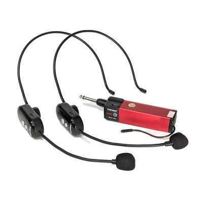 Tonsil MBD-200 2x Mikrofon Bezprzewodowy Nagłowny Dynamiczny UHF + Nadajnik