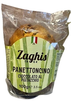 Zaghis Panettoncino czekolada z pistacją 100 g