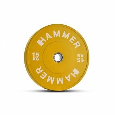 OBCIĄŻENIE BUMPER 15 KG 50 MM HAMMER