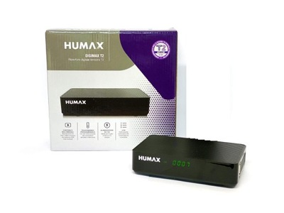 TUNER DVB-T2 HUMAX DIGIMAX H.265-HEVC