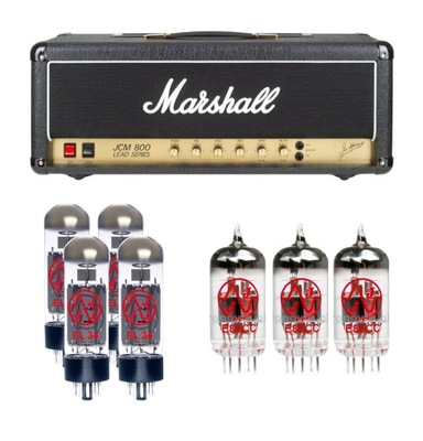 Marshall JCM 800 Reissue 2203 - Zestaw lamp