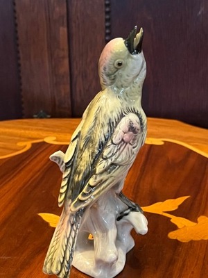 Figurka porcelanowa ptak Ptaszek porcelanowy