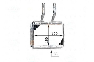 Behr hella отопитель opel combo 1.2 71_ фото №1