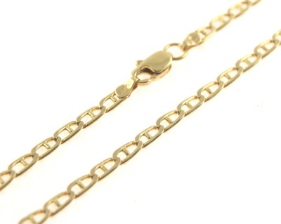 ŁAŃCUSZEK GUCCI ZŁOTO p.585 55cm