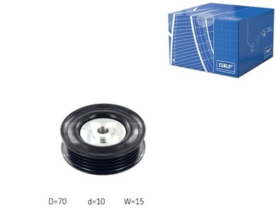 Skf vkm 66028 ролик направляющая / направляющая, ремень клиновой зубчатый фото №1