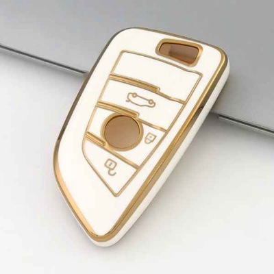 Чехол na ключ bmw gold фото №1