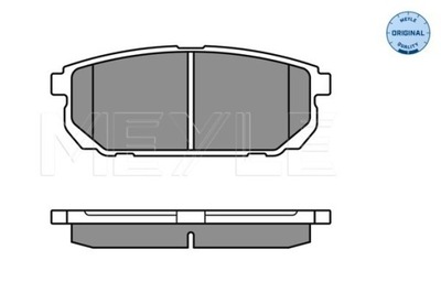 КОЛОДКИ HAM. KIA T. SORENTO 02- Z ДАТЧИКОМ