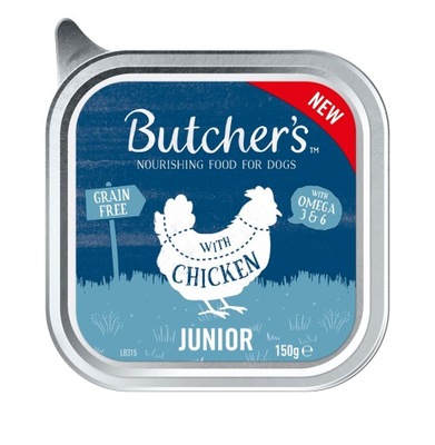 BUTCHER'S Original Junior Pasztet Kurczak 150g