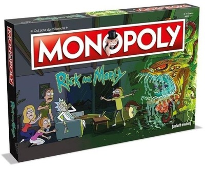 MONOPOLY RICK AND MORTY GRA PLANSZOWA