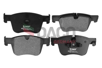 Тормозные колодки ham. citroen c4 picasso ii 13- перед фото №1