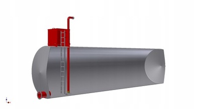 Zbiornik przeciwpożarowy 50m³ z PN-B-02857:2017-04