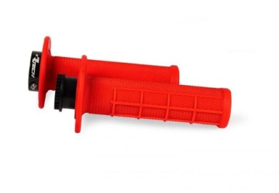 RACETECH РУЧКИ R20 LOCK-ON RED NEON + 8 ADAPTEROW ROLGAZU 