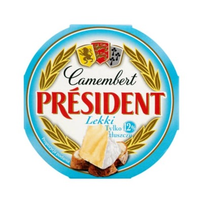 Ser camembert President lekki Lactalis 120g
