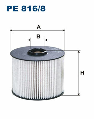 FILTRO COMBUSTIBLES PE 816/8  