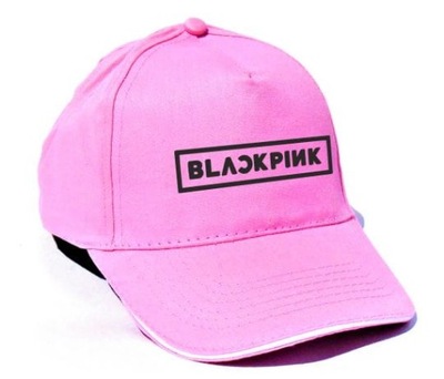 Różowa czapka z daszkiem Blackpink K-pop