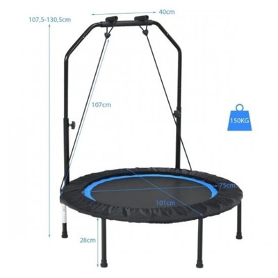 Trampolina fitness Costway 76 cm