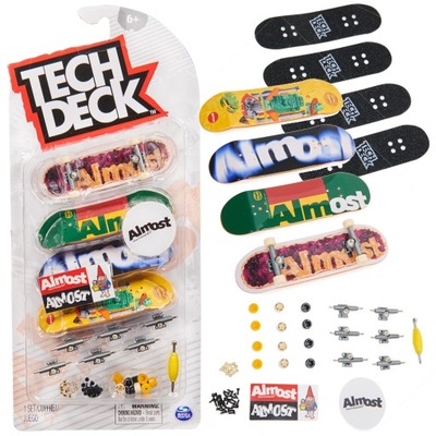 TECH DECK DESKOROLKI 4-PAK ALMOST