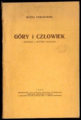 Pawlikowski Góry i człowiek 1939